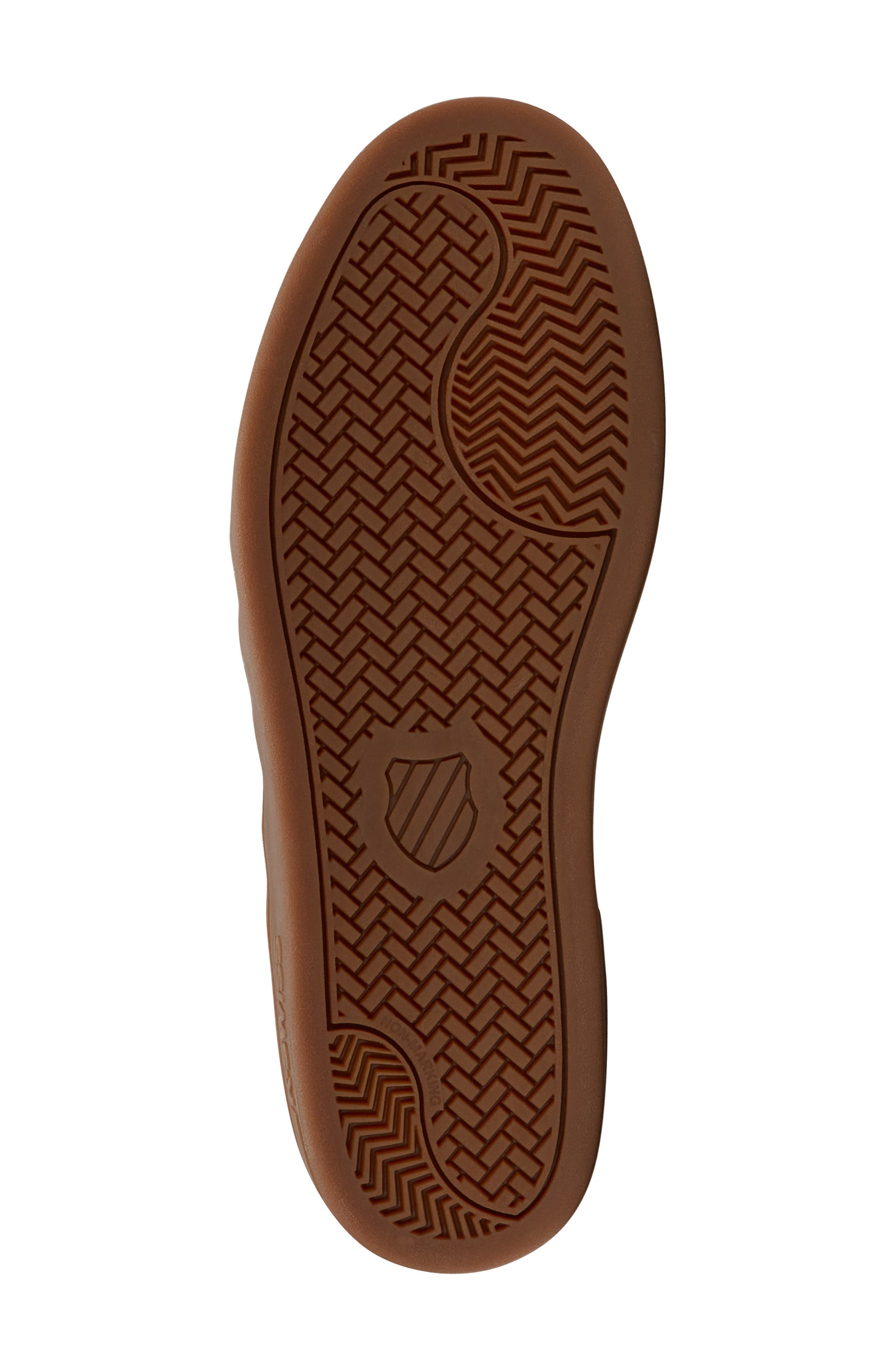 K-Swiss Court Tie Breaker II Sneaker, Alternate, color, White/ Black/ Gum