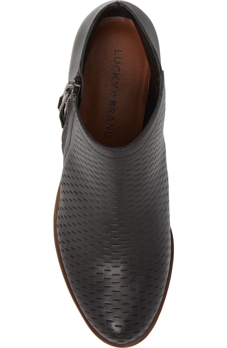 Lucky Brand Brielley Perforated Bootie, Alternate, color,