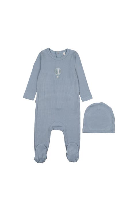 Hot Air Balloon Graphic Footie for Baby Boy