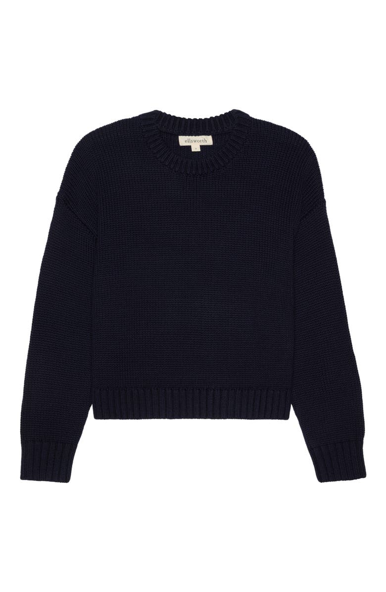 Ellsworth + Ivey Elena Crewneck Sweater, Main, color, 