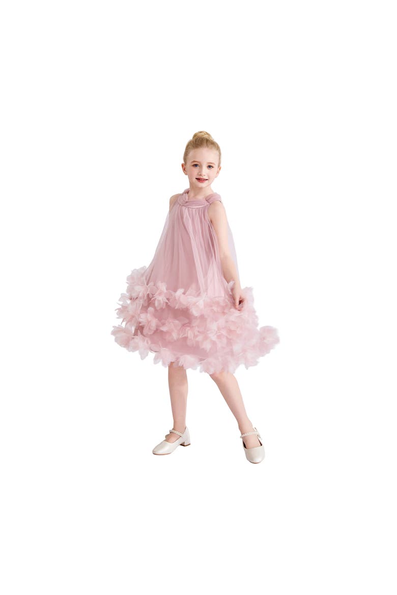 Elaris Floral Gown, Alternate, color, Pink
