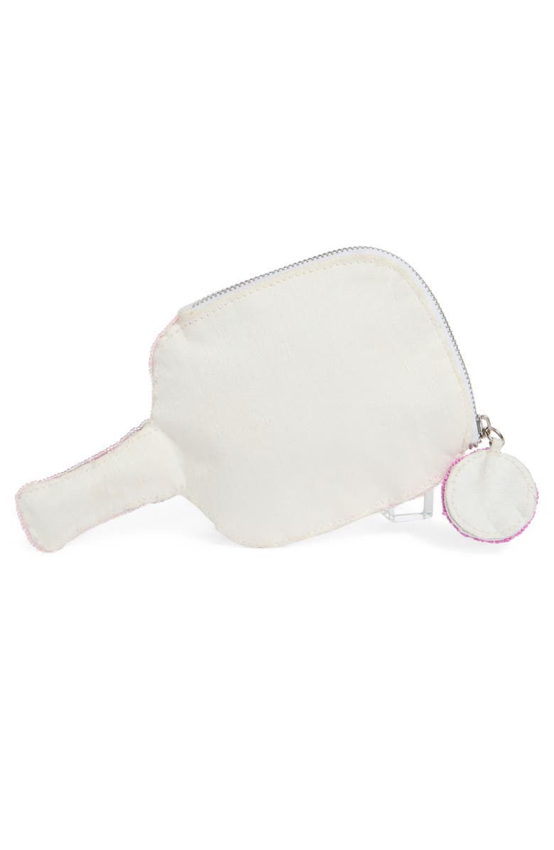 Collection XIIX Beaded Pickleball Paddle Coin Purse, Alternate, color, Green Multi