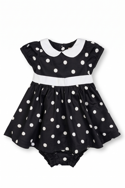 Baby Organic Peter Pan Collar Party Dress