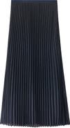 MANGO Pleated A-Line Skirt