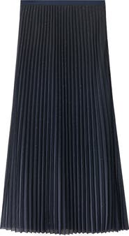 MANGO Pleated A-Line Skirt