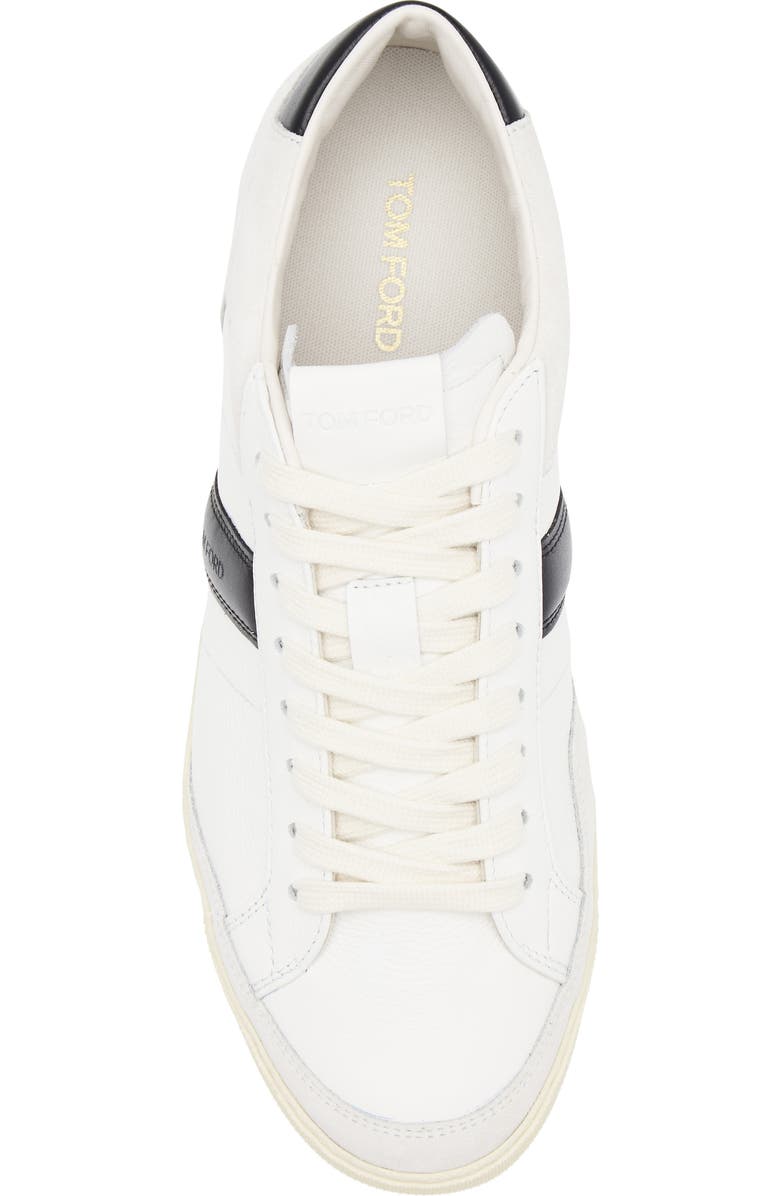 TOM FORD Low Top Sneaker, Alternate, color, White/ Cream