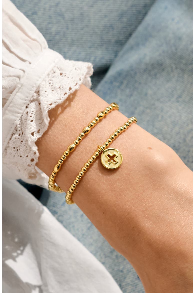 Faith A Little 'Walk By Faith' Bracelet, Alternate, color, Gold Plated
