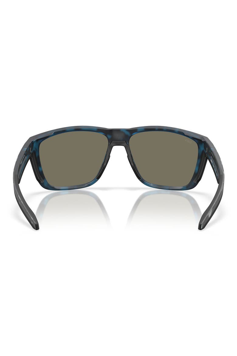 Ferg 62mm Polarized Mirrored Pillow Sunglasses, Alternate, color, DEEP WATER CAMO / BLUE 580G