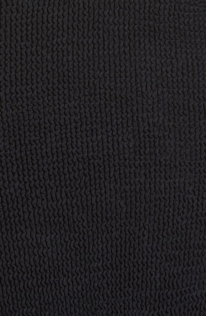 Hunza G Domino One-Piece Swimsuit, Alternate, color, Black