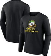 FANATICS Men's Fanatics Black Oregon Ducks Team Lockup Long Sleeve T-Shirt