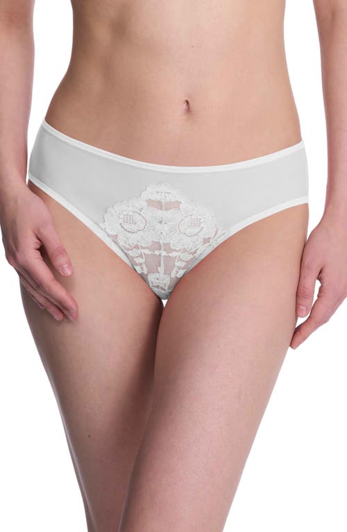 Natori Peony Hipster Brief In Light Ivory