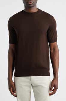 Aurélien Cashwool® Short Sleeve Crewneck Sweater