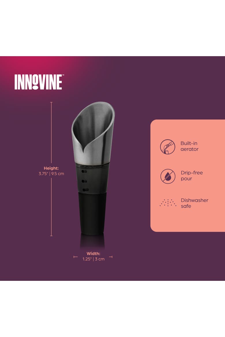 Aerating Pour Spout, Alternate, color, Grey