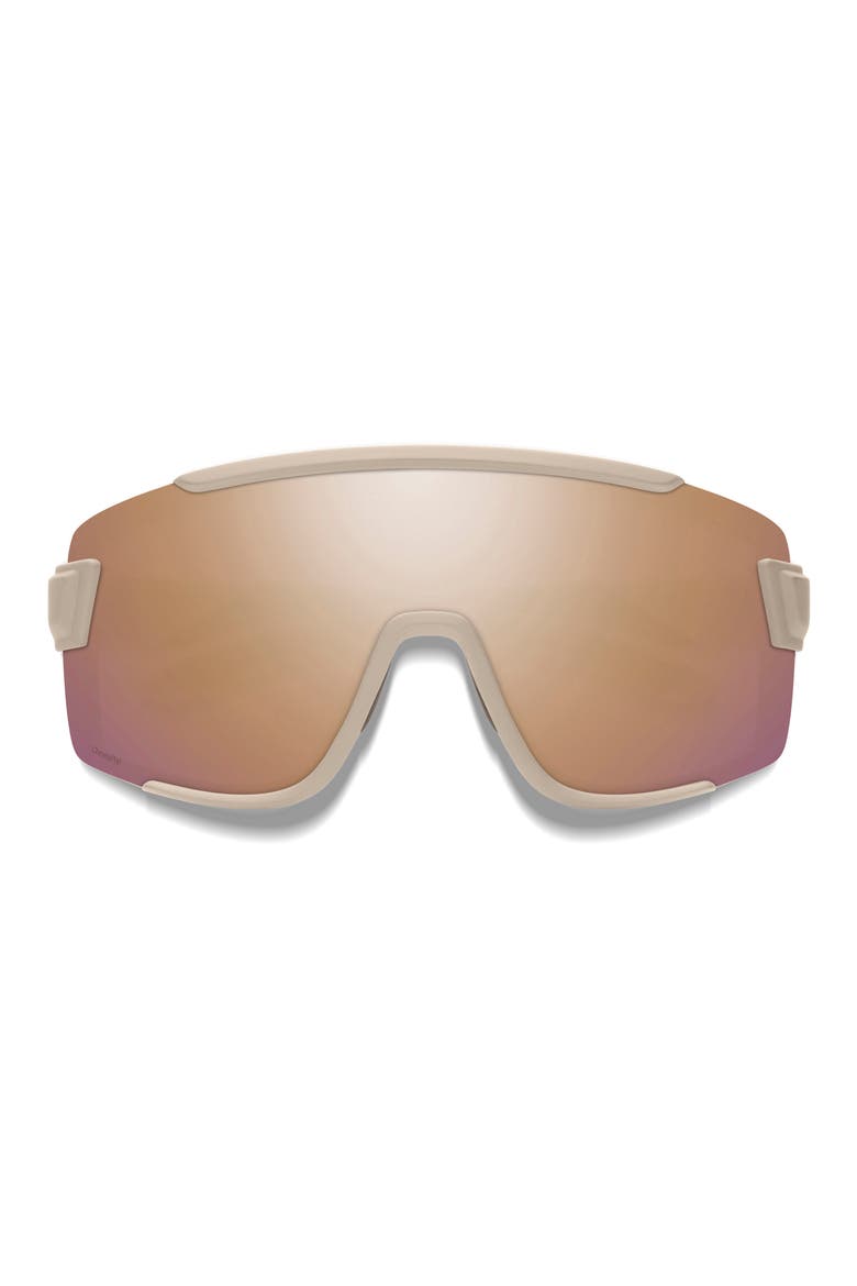 Wildcat ChromaPop™ Shield Snow Goggles, Main, color, MATTE SUMMIT / CHROMAPOP ROSE GOLD MIRROR