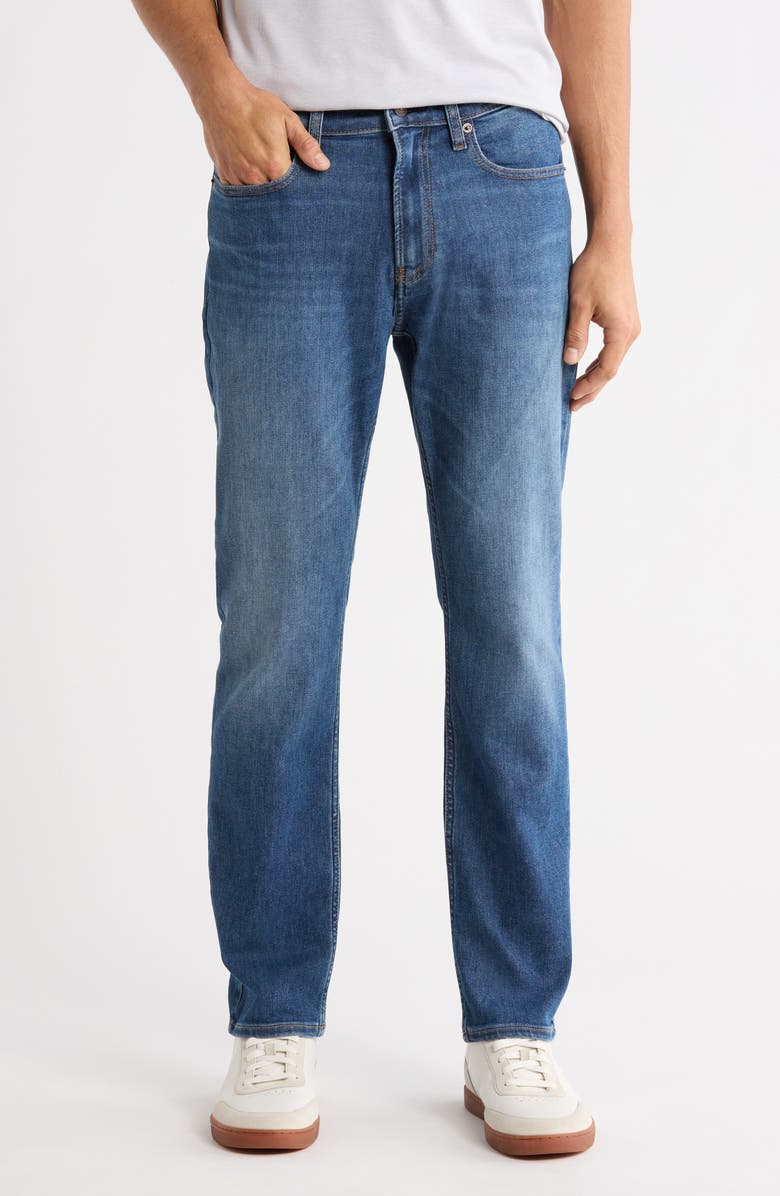 Calvin Klein Slim Leg Jeans, Main, color, Avalon