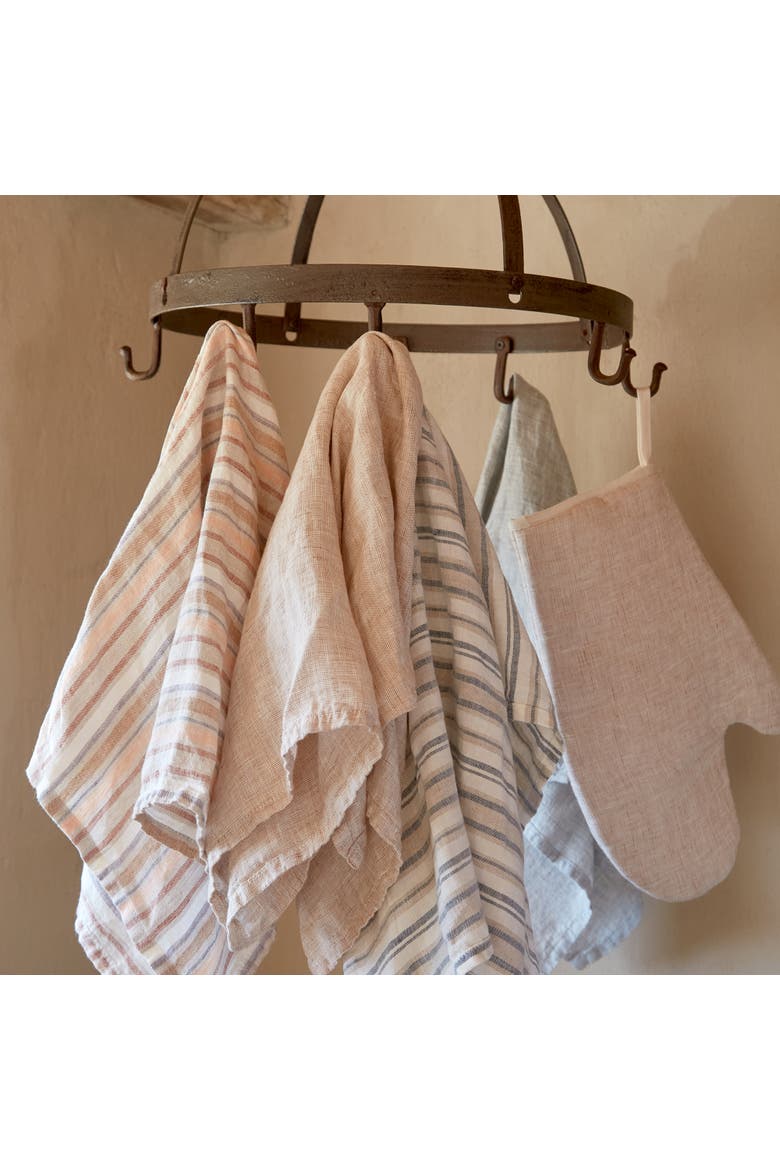 Carmela Set/4 kitchen towels, Alternate, color, Cream