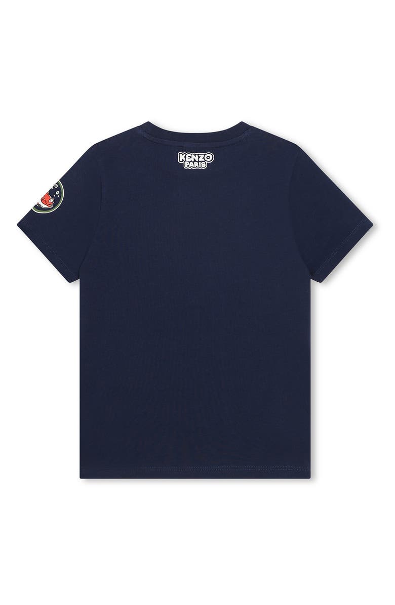 KENZO Kids' Retro Logo Cotton Graphic T-Shirt, Alternate, color,