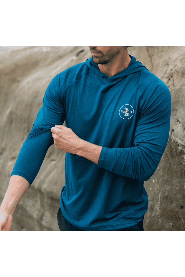 Breakers UPF50+ Sand-Resistant Hoodie, Alternate, color, Steel Blue