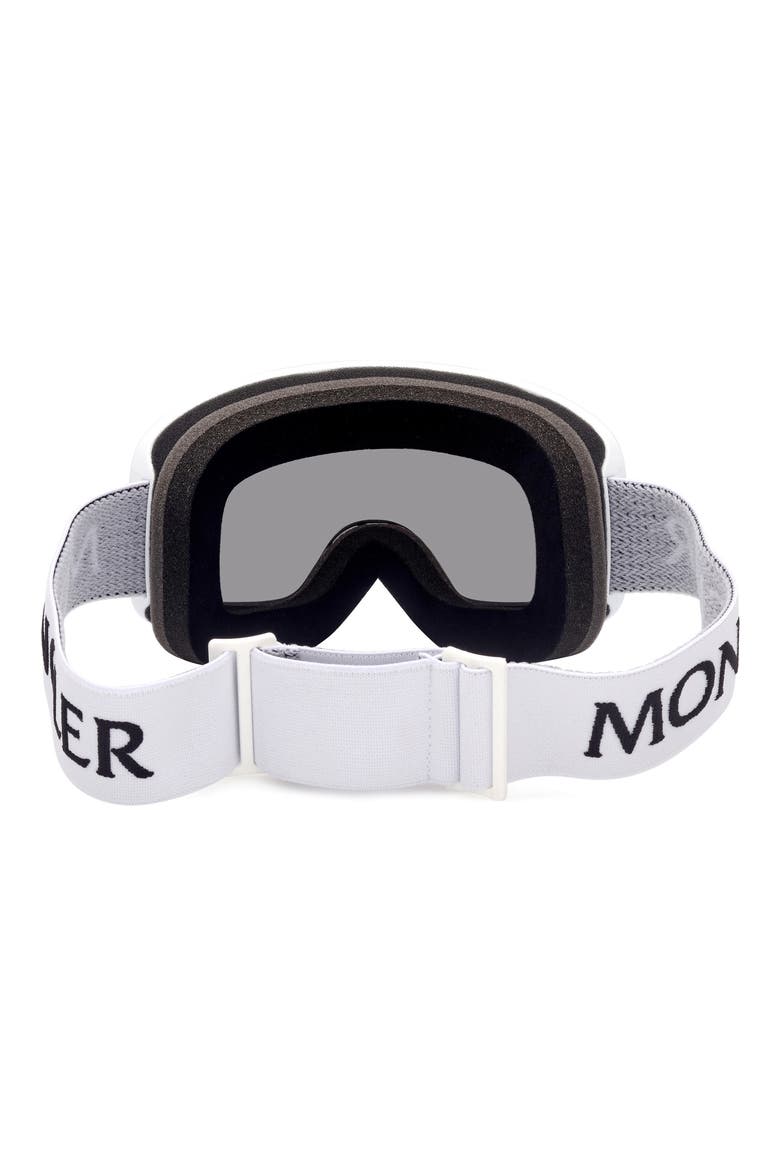 Terrabeam 180mm Snow Goggles, Alternate, color, Optic White / Smoke Mirror