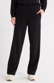 Vince Cotton Wide Leg Sweatpants