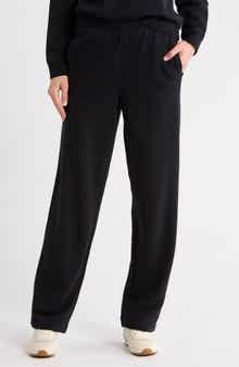 Vince Cotton Wide Leg Sweatpants