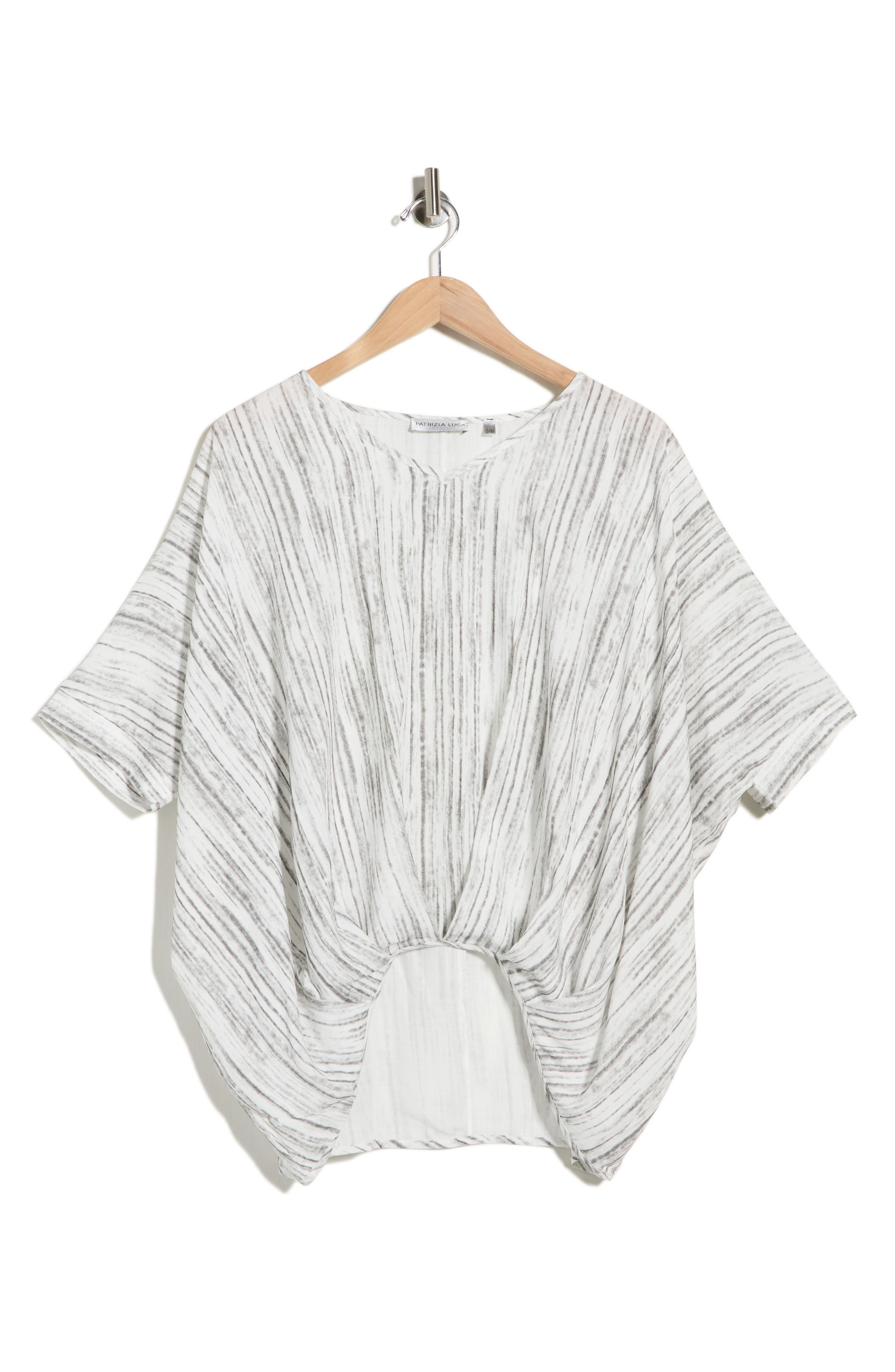 PATRIZIA LUCA Untuck V-Neck Top