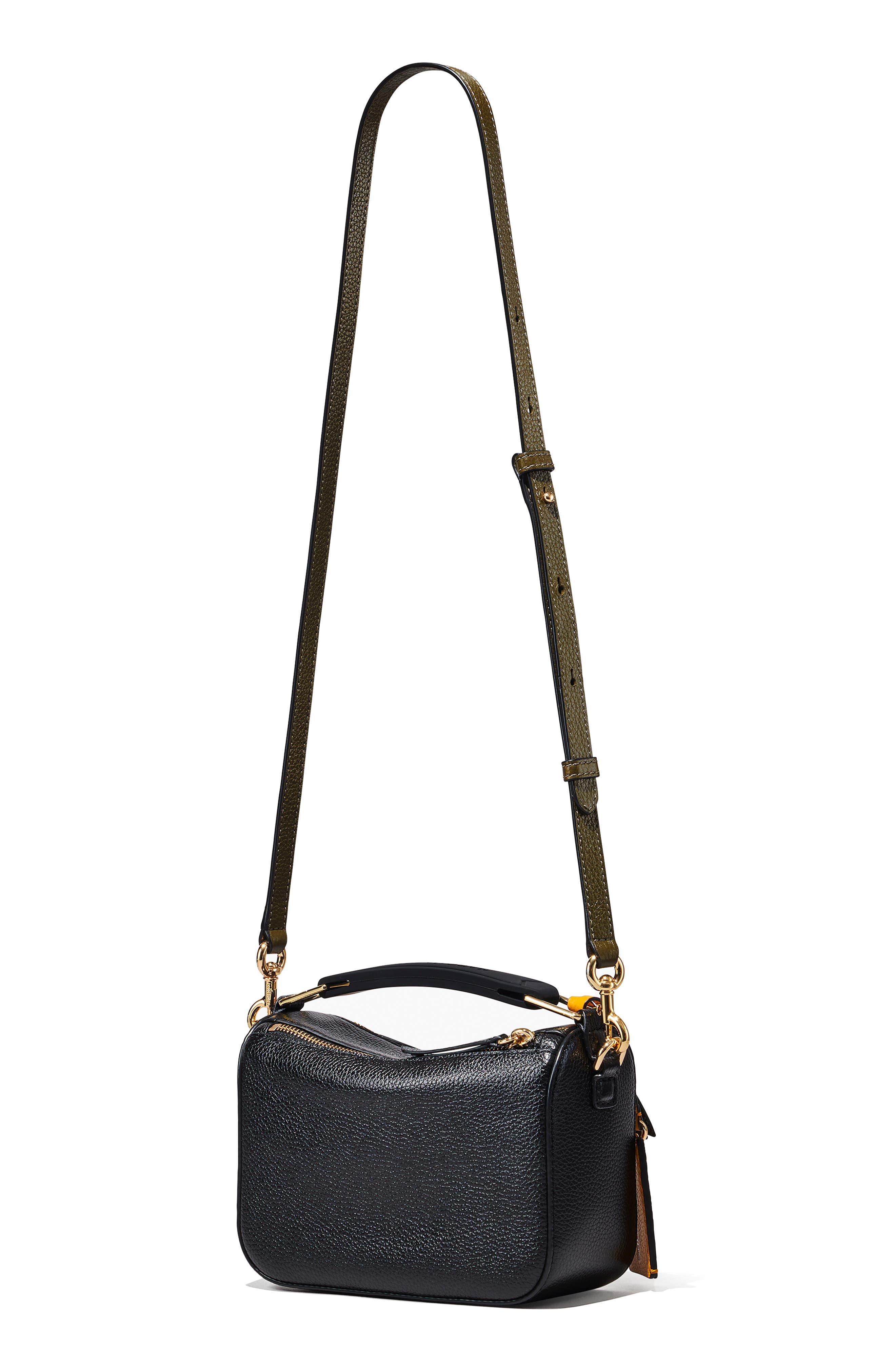 Marc Jacobs The Softbox 20 Leather Crossbody Bag, Alternate, color, 