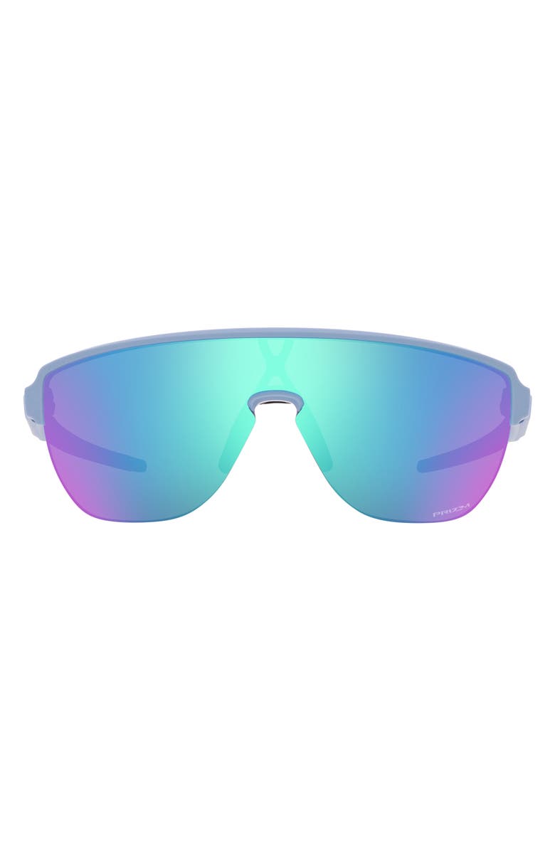 Oakley Corridor 42mm Semirimless Prizm<sup>™</sup> Shield Sunglasses, Main, color, Sapphire