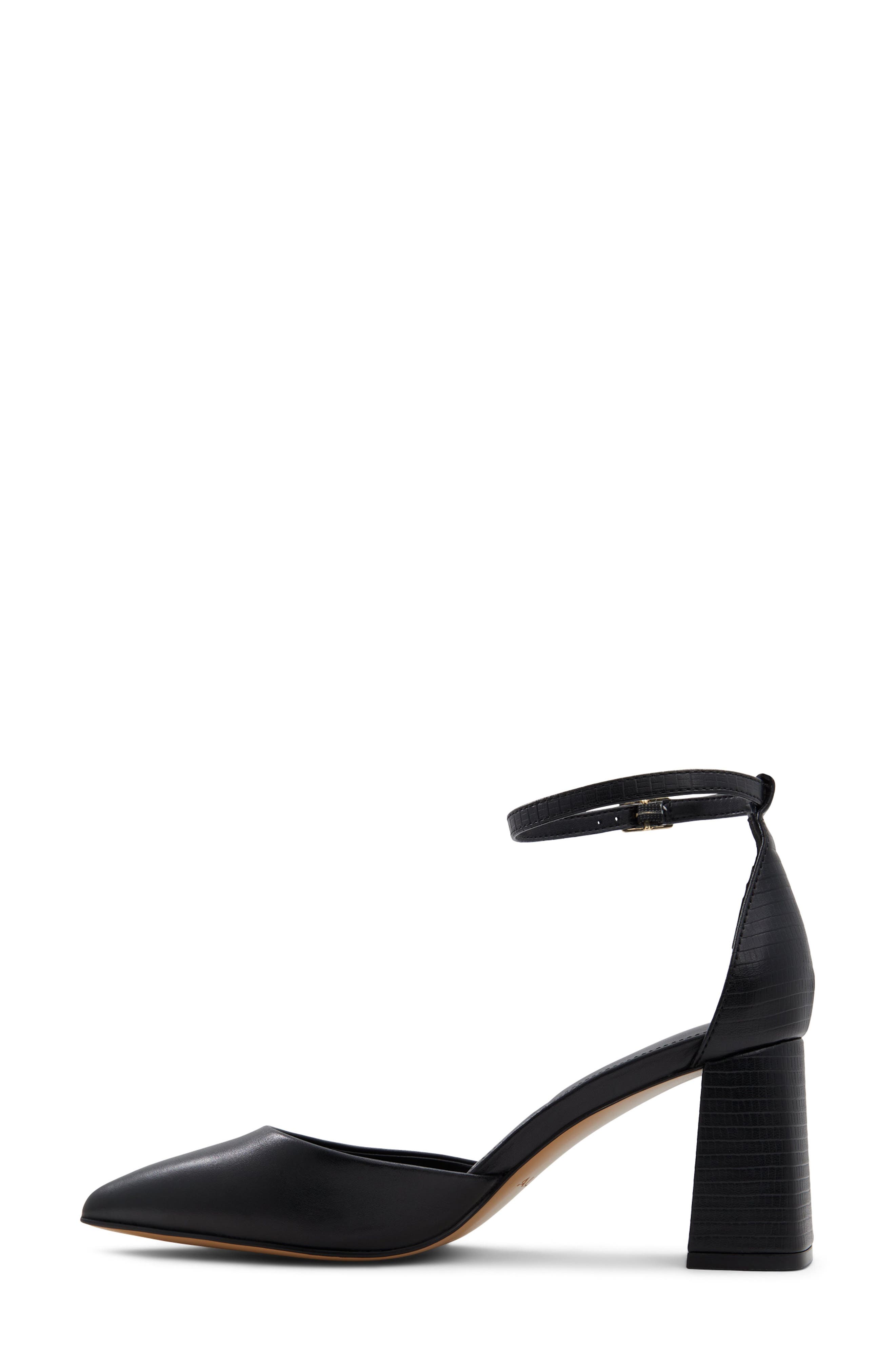 ALDO Jan Pointed Toe Pump, Alternate, color, Black
