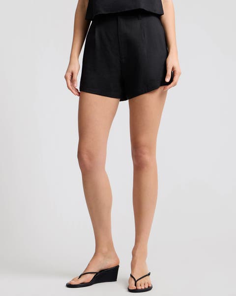 Stretch Linen Short