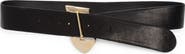 Raina Asymmetric Leather Belt