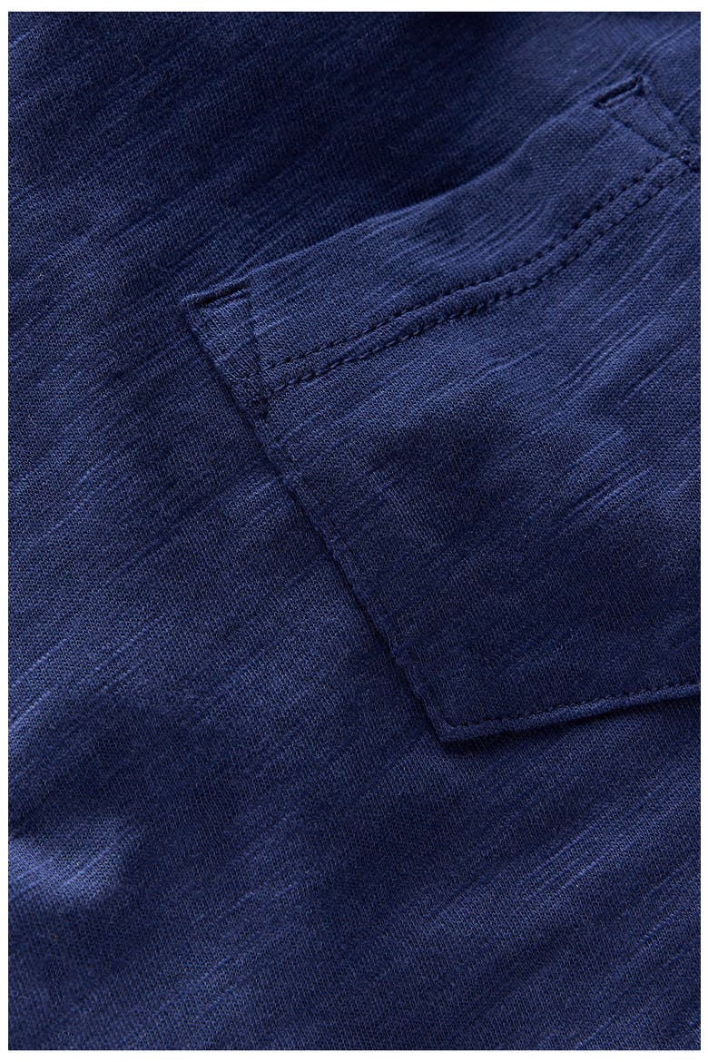 Kids' Everyday Long Sleeve Cotton Pocket T-Shirt, Alternate, color, COLLEGE NAVY