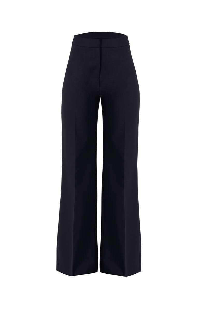 IVONNE Straight-Leg Trousers, Alternate, color, Navy Blue