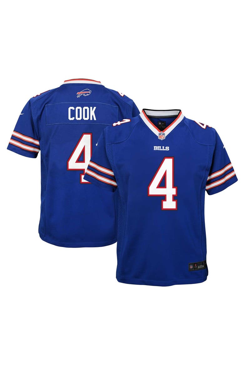 Nike Youth Nike James Cook Royal Buffalo Bills Game Jersey, Alternate, color, Royal