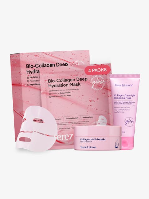 Korean Collagen Mask Set - 3-Piece Bundle