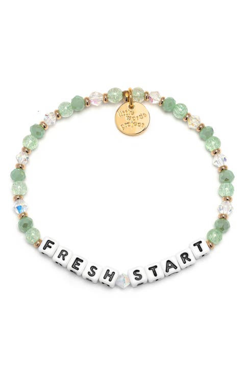 Fresh Start Beaded Stretch Bracelet