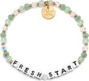 Little Words Project Fresh Start Beaded Stretch Bracelet