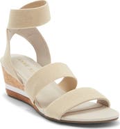 Anne Klein Barnett Wedge Ankle Strap Sandal