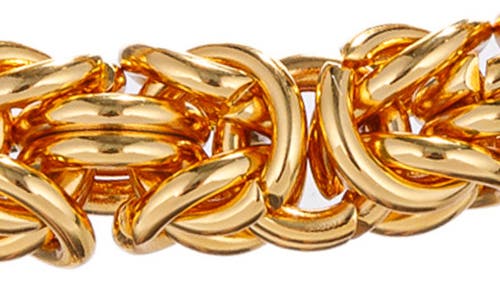 Eye Candy Los Angeles Ronnie Chain Link Bracelet In Gold
