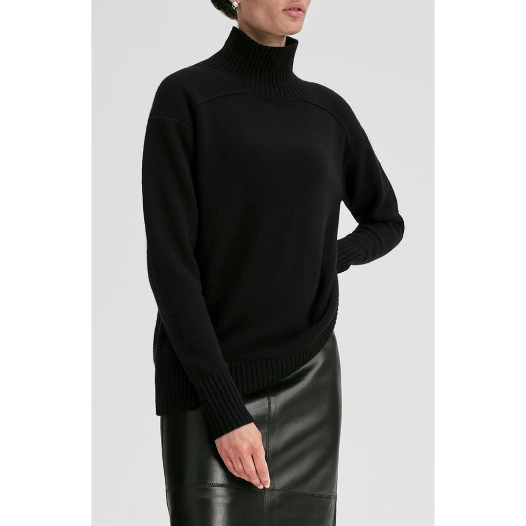 A.l.c . Archie Turtleneck Cashmere Sweater In Black