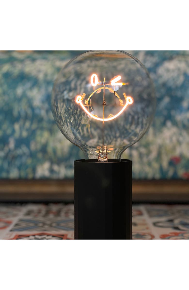 MITB Smiley World Kidness Portable Table Lamp, Alternate, color, Gold