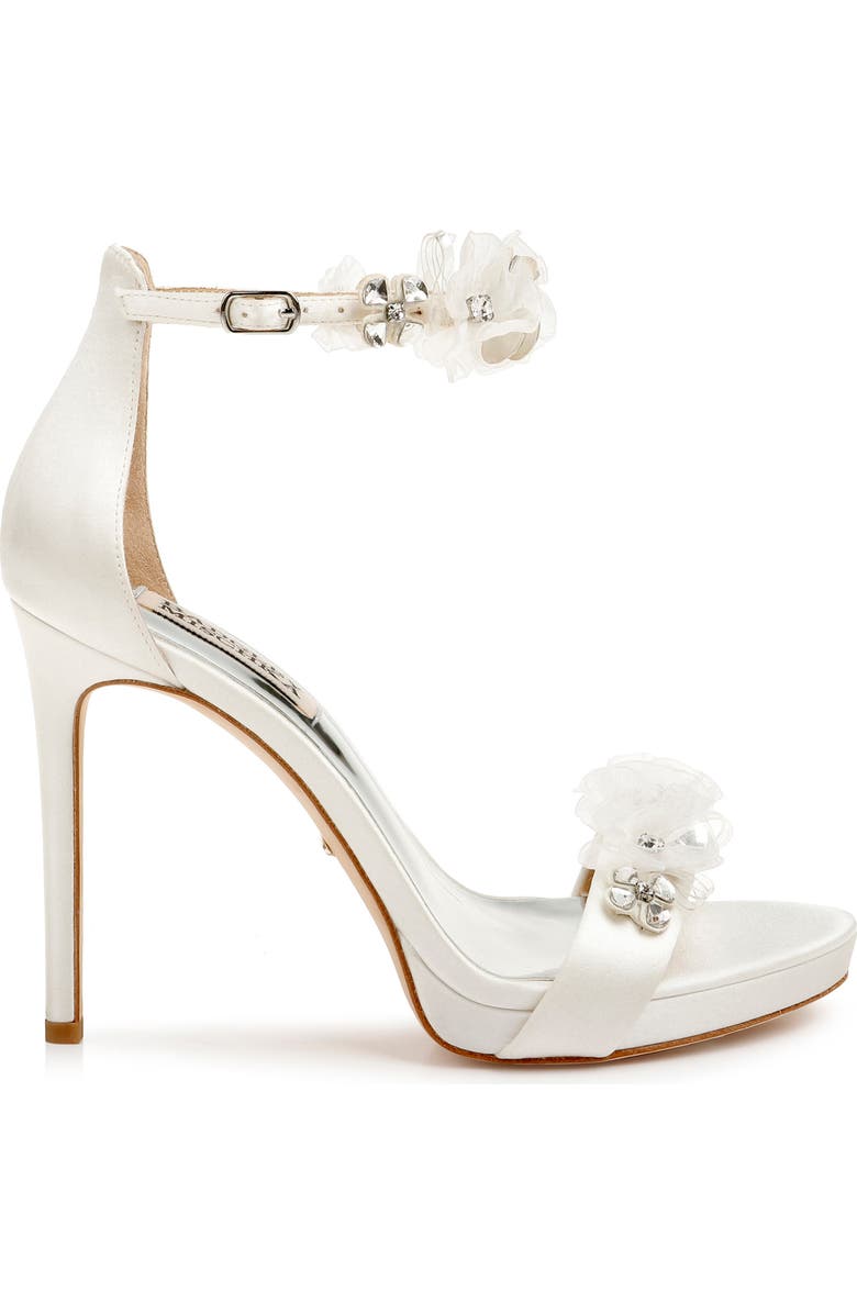 Badgley Mischka Collection Badgley Mischka Cardi Crystal Embellished Sandal, Alternate, color,