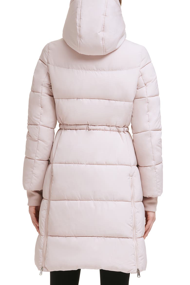 Memory 3/4 Length Puffer Jacket, Alternate, color, ROSE DUST