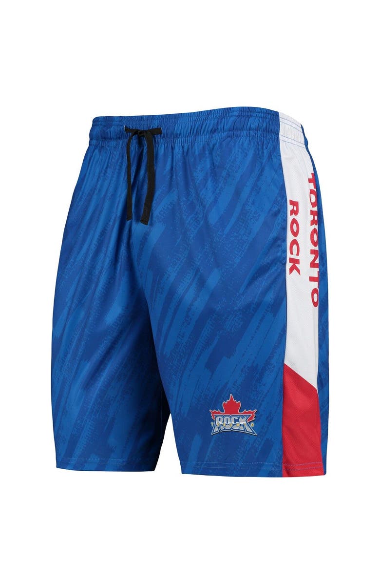 FOCO Men's FOCO Blue Toronto Rock Static Mesh Shorts, Alternate, color, Blue