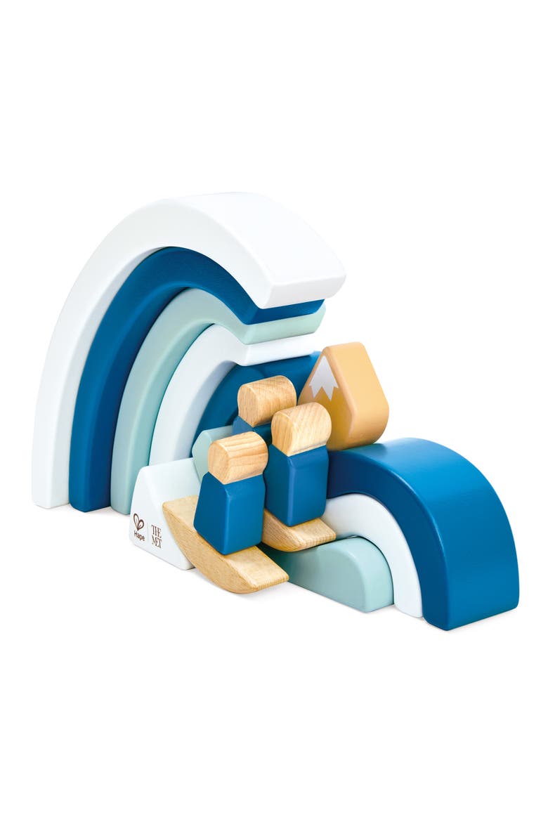 Hokusai Great Wave Blocks Play Set, Main, color, MULTIPLECOLOR