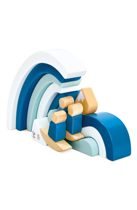 Hokusai Great Wave Blocks Play Set