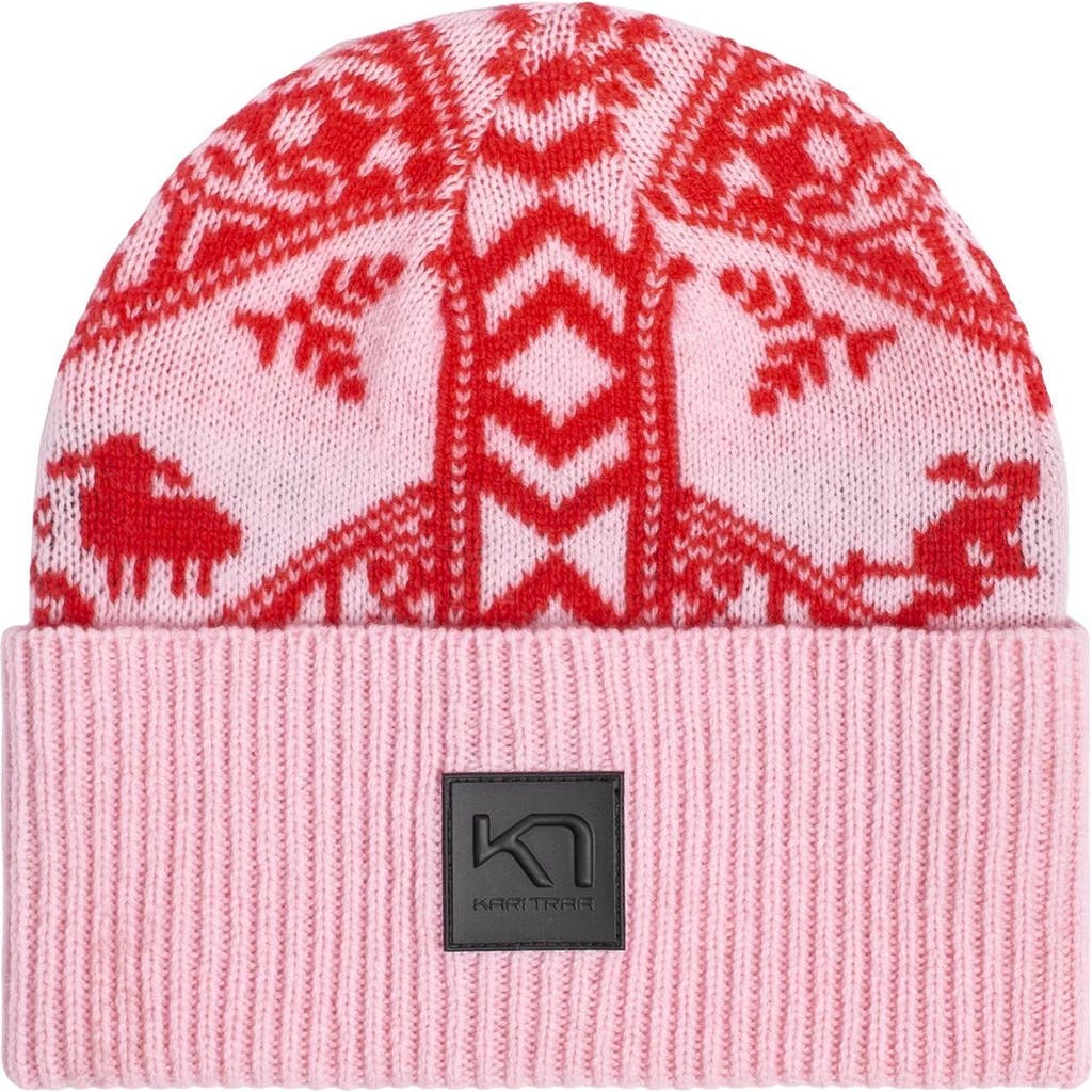 Kari Traa Saga Knit Beanie In Pink
