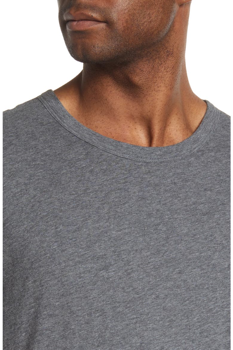 Men's Feather Weight Crewneck T-Shirt, Alternate, color, HEATHER GREY