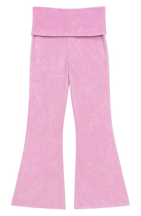 Kids' Foldover Flare Leg Pants