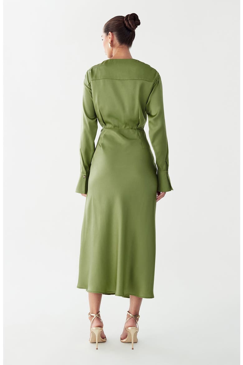 Glades Maxi Dress, Alternate, color, Sage Green